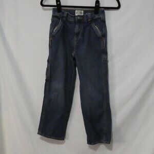 CHILDREN'S PLACE - Utility | size 7 | Classic Blue Kids' Jeans With Pockets